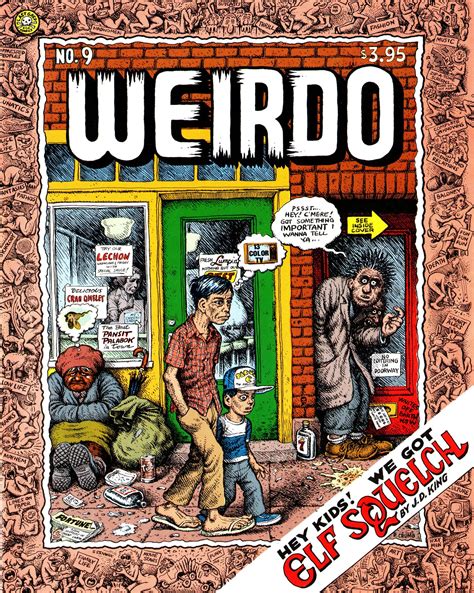 Weirdo #9 | Underground comic, Robert crumb, Comic book covers