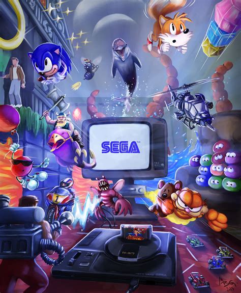 Some of my favourite Sega fan art. I believe the original artist is ...