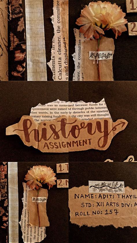 Pin on projects | File decoration ideas, Book cover page design ...