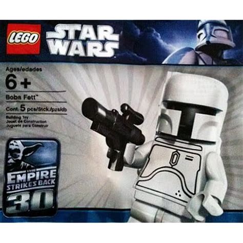 LEGO Star Wars White Boba Fett Minifigure -SEALED- 30th Anniversary ...