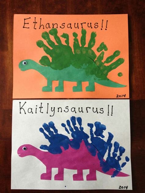 Pin by Jennie Andrews on Preschool | Preschool art projects, Dinosaur ...