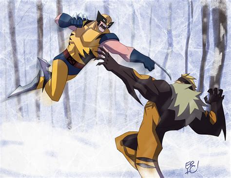 Wolverine Vs Sabretooth by EricGuzman on DeviantArt