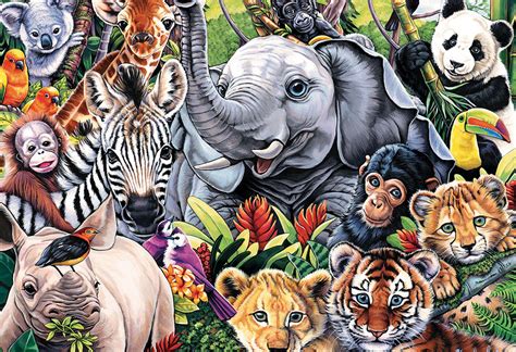 Animal Jigsaw Puzzles | PuzzleWarehouse.com