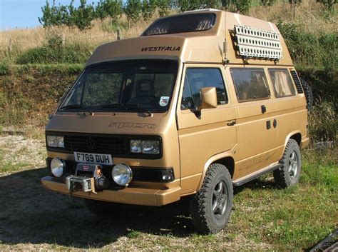 Expedition ready 1990 Vanagon Syncro in Gold | Vanagon Hacks & Mods ...