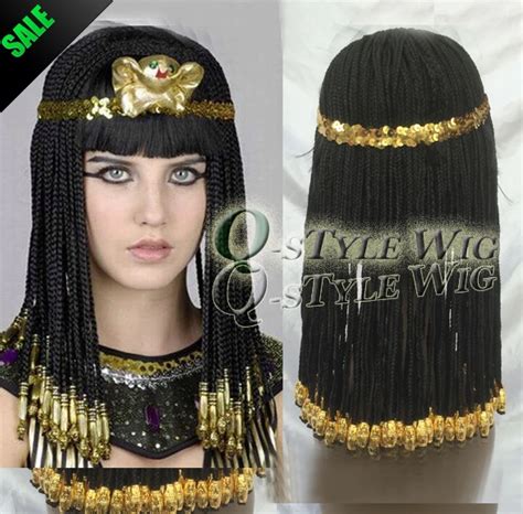 Cleopatra hairstyle braided hair wig, Egypt geography queen cosplay wig ...