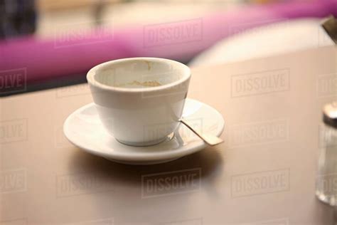 Empty coffee cup - Stock Photo - Dissolve