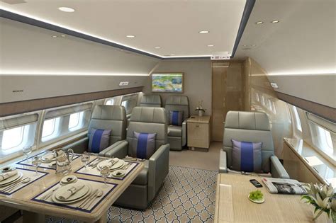 Boeing Business Jets unveiled the VIP interiors of the BBJ 3