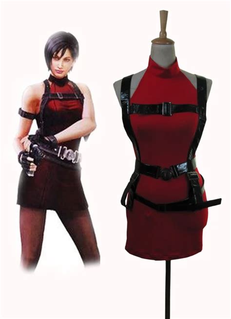 Resident Evil 2 Ada Wong Cosplay Costume Tailor Made-in Movie & TV ...