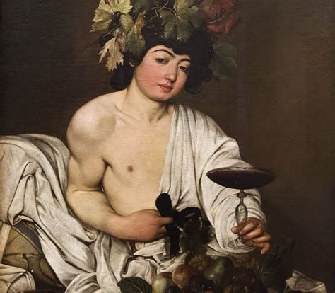 Caravaggio, Bacchus – blindbild