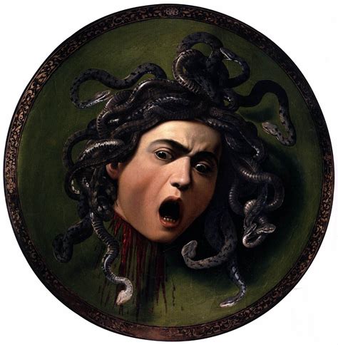 Medusa by Caravaggio | Караваджо, Микеланджело, Барокко в живописи