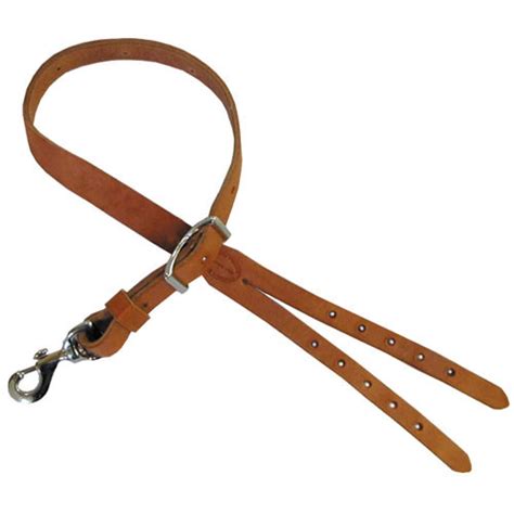 Harness Leather Crupper Strap, Single Attachment