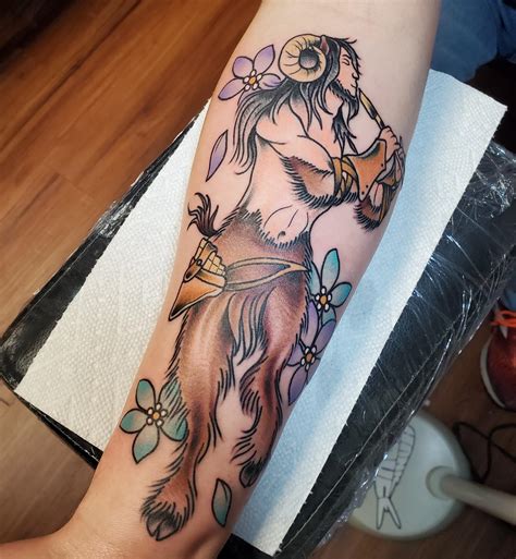 Satyr: Done by Jay at Baltimore Ave Tattoo, Media PA. : r/tattoos