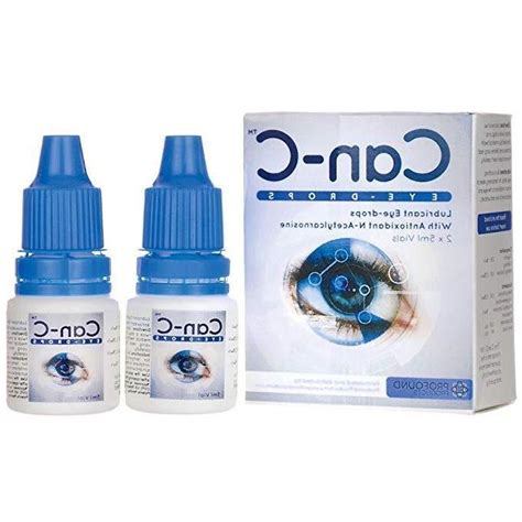 Can-C Eye Drops for Cataract Treatment with N-Acetylcarnosine