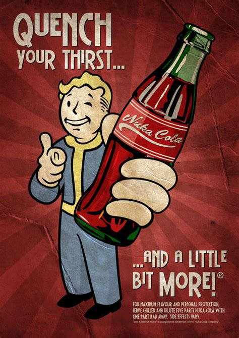 Nuka Cola Poster by MarkuzR on DeviantArt