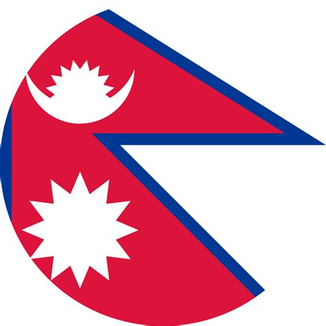 Nepal Flag Colouring Page – Flags Web