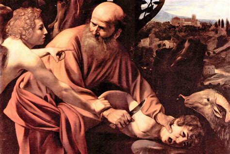 Sacrifice Of Isaac Caravaggio