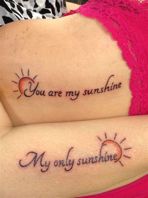 Tattoos for daughters, Sunshine tattoo, Tattoo for son