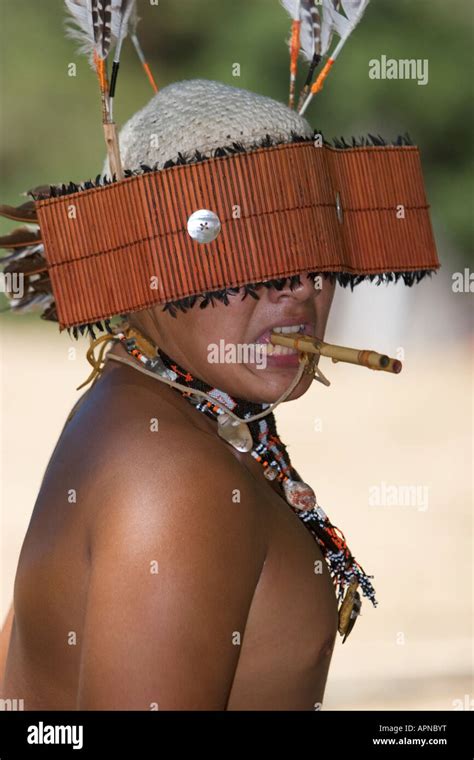 Native American boy of Coast Miwok tribe in ritual costume Stock Photo ...