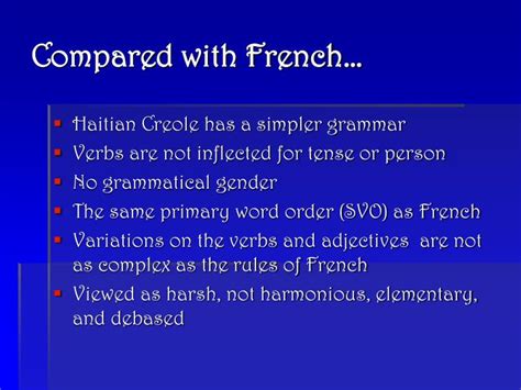 PPT - Haitian Creole vs. French in Haiti: How Language Divides a Nation ...