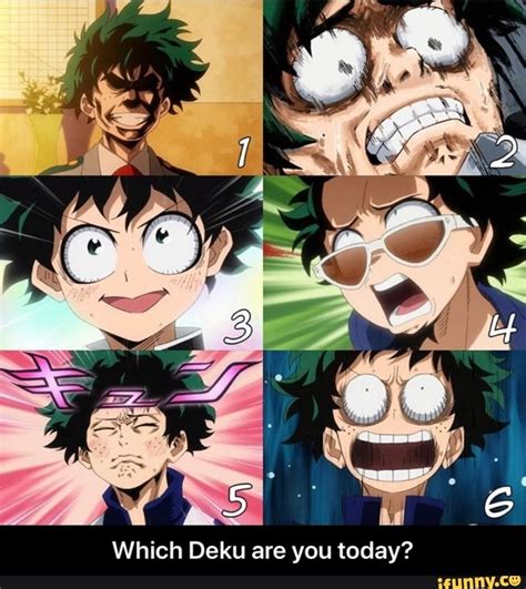 the many faces of boku no hero