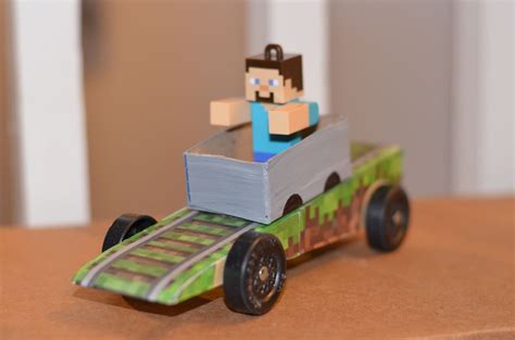 Minecraft Pinewood Derby Car Templates