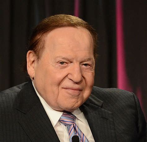 Las Vegas Sands Corp. Chairman & CEO Sheldon Adelson addresses the ...