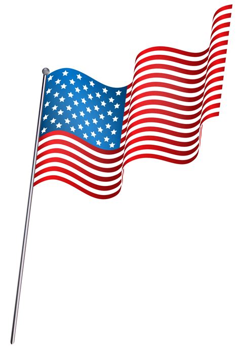 Waving American Flag Png Waving Flag Transparent Background Png ...