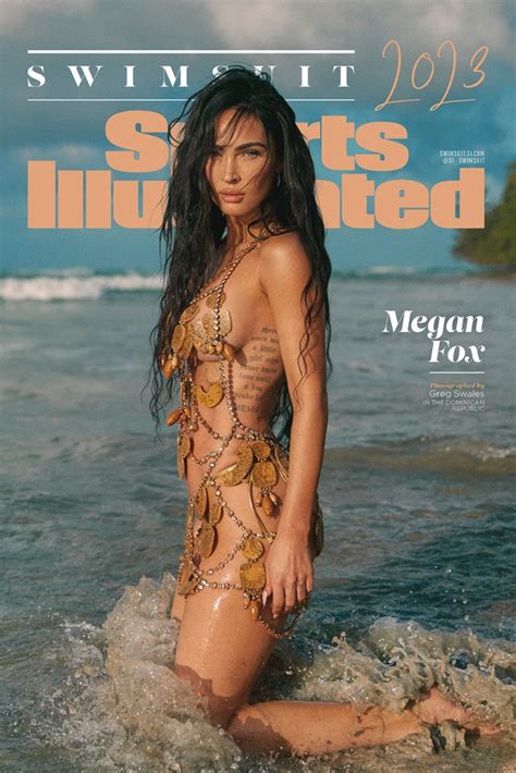 Megan Fox Covers 'Sports Illustrated' Swimsuit Issue in Beaded Bikini