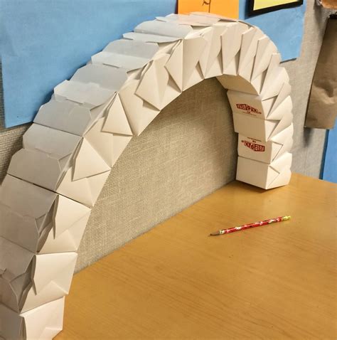 Ancient Rome: arch construction using takeout boxes | Ancient rome ...