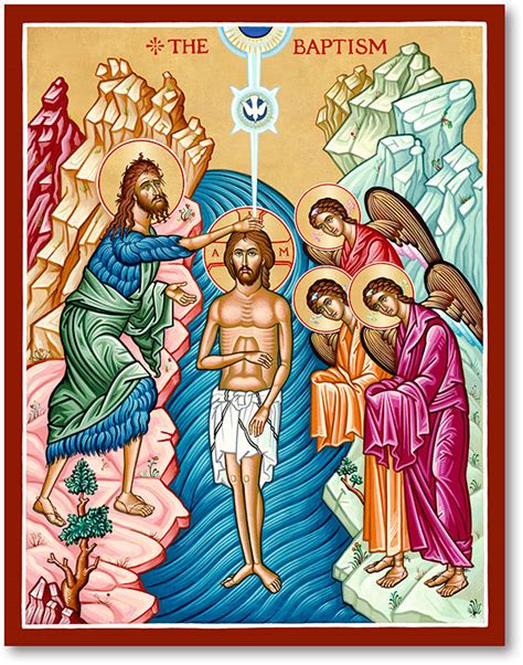 Great Feast Icons: Baptism of Christ Icon | Monastery Icons