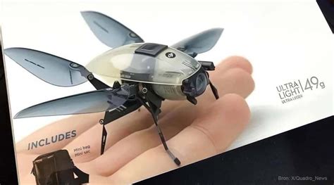 Not really, but fascinating: DJI Micro X insect drone - World Today Journal