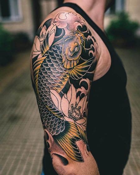 40 Koi Fish Tattoo Design Ideas & Meaning - The Trend Spotter