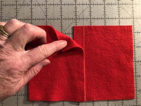 How to sew a Lapped Seam for Leather, Fleece, Felt or Suede ...