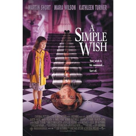 A Simple Wish - movie POSTER (Style B) (27" x 40") (1997) - Walmart.com ...