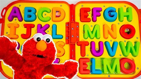 Elmo On the Go Letters | Elmo Toys | ABC Puzzle - YouTube | Abc puzzle ...