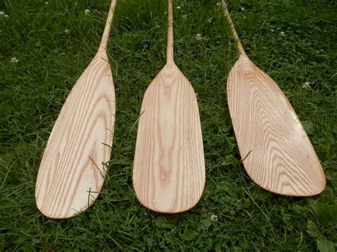 Homemade wooden boat paddles ~ Lapstrake boat diy