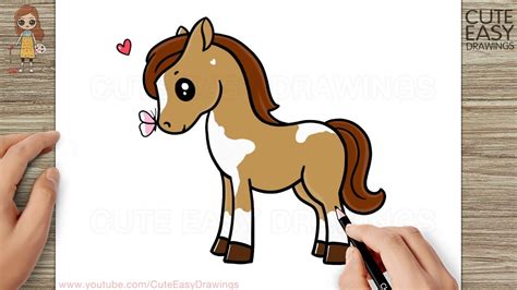 How To Draw A Simple Horse