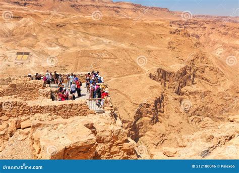 Herod the Great Palace. Ancient Fortification 1st Century on Rock Top ...