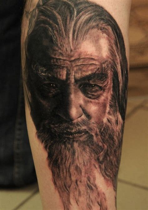 Gandalf Lord tattoo by Andy Engel | Tattoomagz.com › Tattoo Designs ...