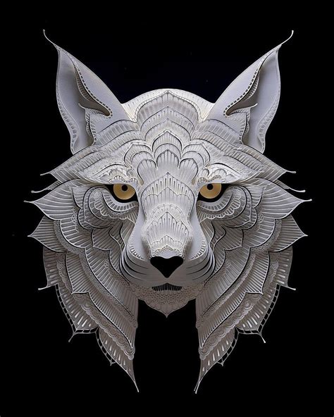 Amazing Layered Animal Portraits by Patrick Cabral | Inspiration Grid ...