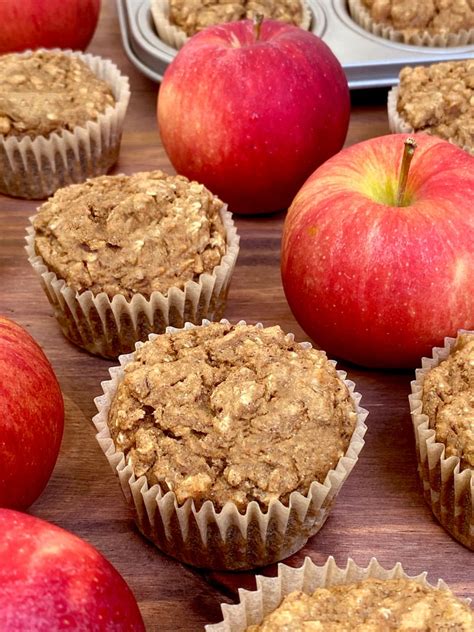 Sugar-Free Apple Cinnamon Oatmeal Muffins | A Health Writer's Favorite ...