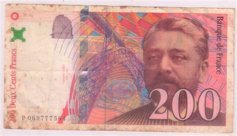 France – 200 francs 1997 used currency note - KB Coins & Currencies