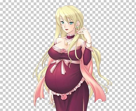 Anime Pregnancy Girl Breast PNG, Clipart, Blond, Brown Hair, Cartoon ...