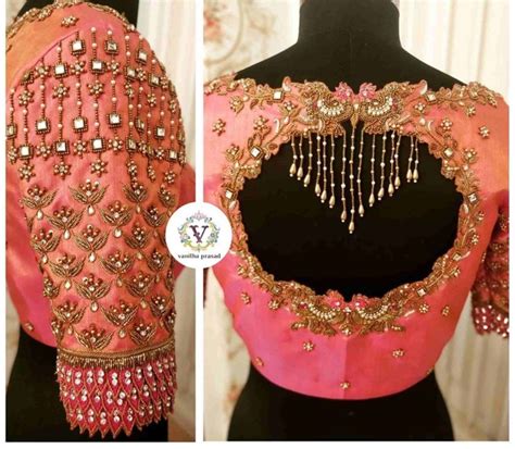 Stunning Aari Work Blouse Designs 2020 For Silk Sarees! | Elegant ...