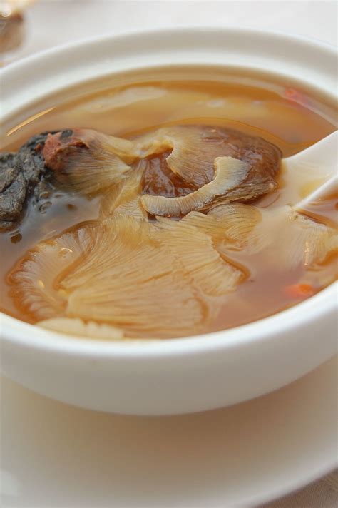 Double Boiled Coral Shark’s Fin Soup with Japanese Shellfi… | Flickr