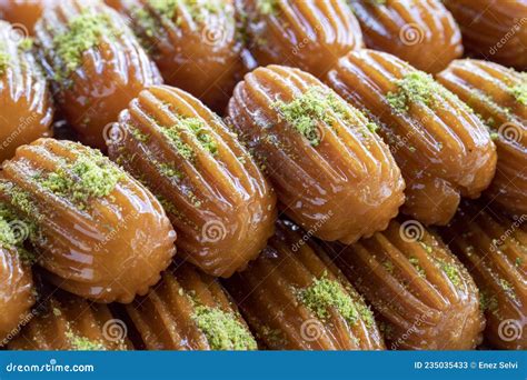 Traditional Turkish Desserts Tulumba - Tulumba Dessert. Stock Image ...