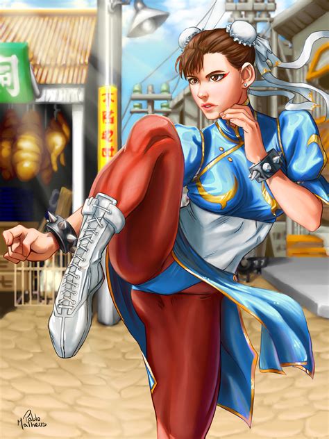 ArtStation - Chun-li (Street Fighter II)