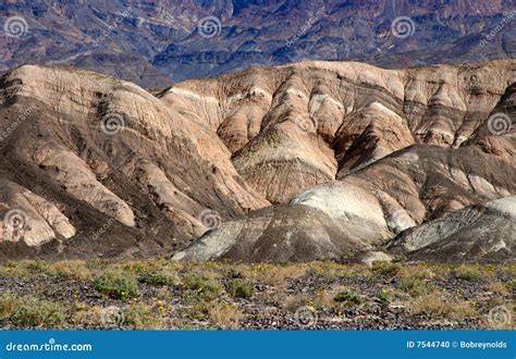 Death Valley Geology and Landscape Stock Photo - Image of desert, park ...