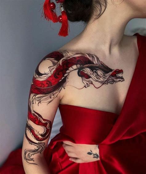 Unleash The Fire Within With These 100 Dragon Tattoo Ideas | Bored Panda