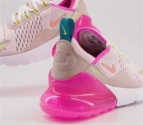 Nike Air Max 270 Trainers Barely Rose Atomic Pink - Hers trainers